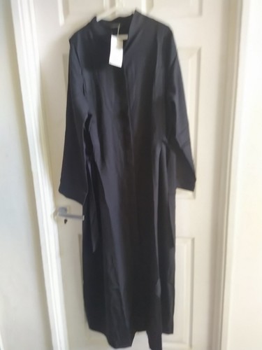 Black button down - black, abaya/