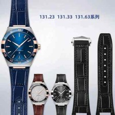 Cowhide Rubber Watch Strap for