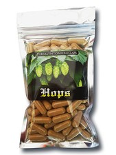 Hops Flower Extract (10:1 equivalent to 2,500mg ), Vegetarian Capsules
