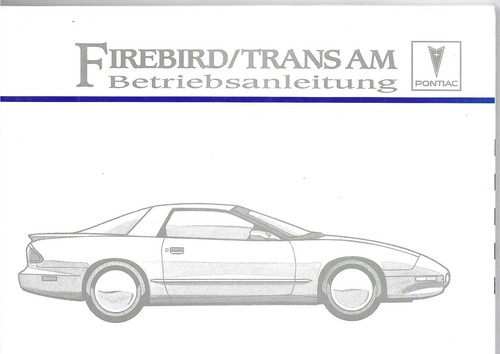 Pontiac firebird trans - gm,