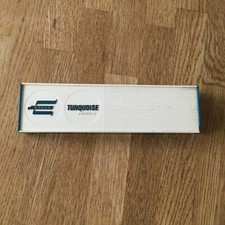 Vintage Stationery Eagle Turquoise 4H Pencils Plastic Box Only