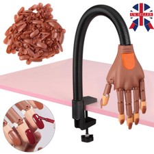 Nail Acrylic gel Practice Hand