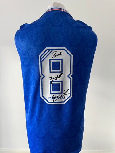Signed paul gascoigne retro - signed,