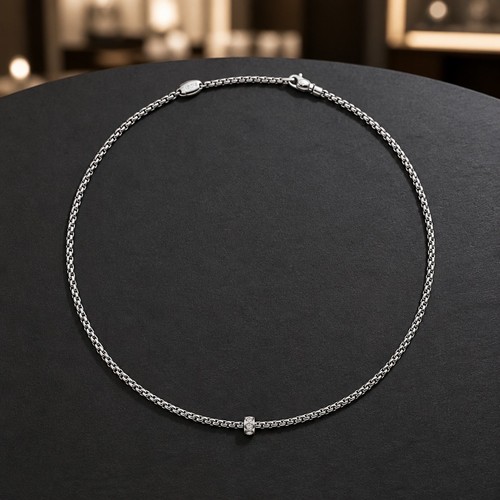 Fope necklace genuine 18k - fope,