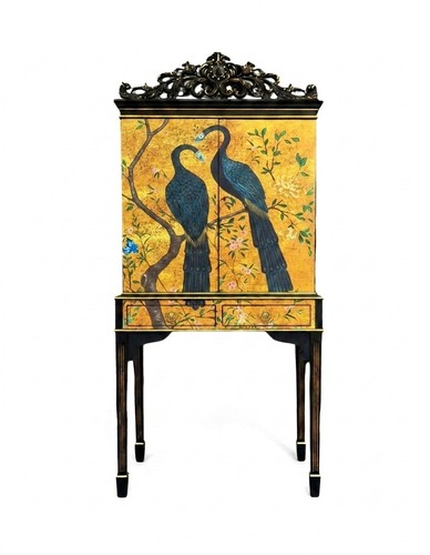 Peacock cocktail cabinet - cocktail, cabinet/