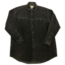 New River Corduroy Shirt Black