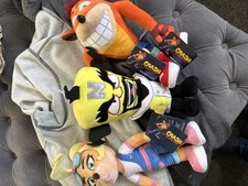 Crash Bandicoot Plush Set of 3