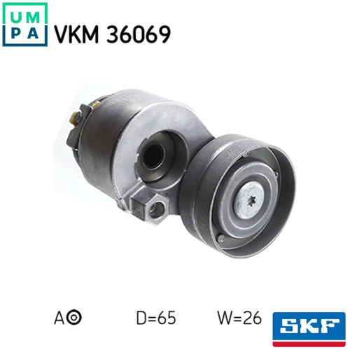 Belt tensioner vribbed - vribbed,
