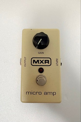 Mxr micro amp guitar effect - mxr,