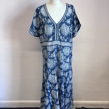 East Anokhi Midi Dress Size 18