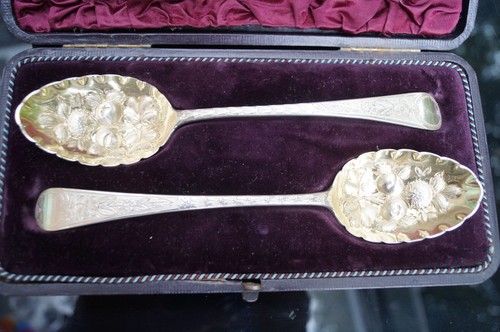 Cased pair georgian - cased,