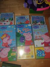 Peppa Pig x 8 DVD Collection Bundle Great Gift Idea Some Sealed Preowned 