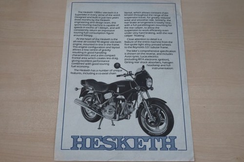 195384 hesketh 1000 - 195384), v