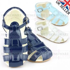 BABY BOYS SANDALS PATENT