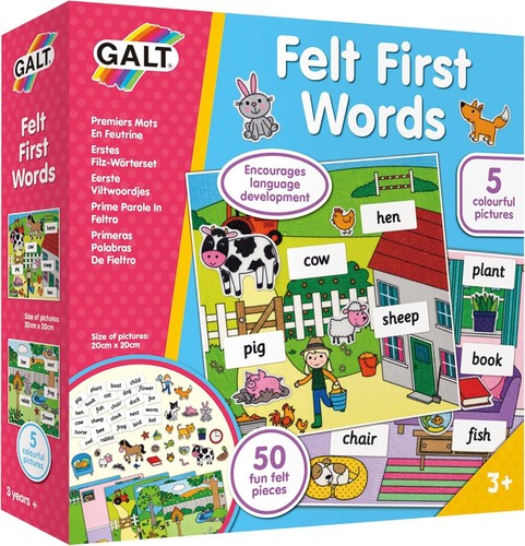 Galt toys felt first words - felt,