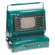 PORTABLE HEATER DOUBLE GAS