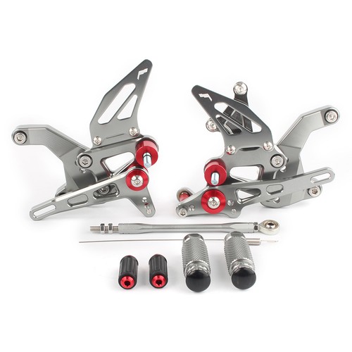 Adjustable rear set foot pegs - adjustable,