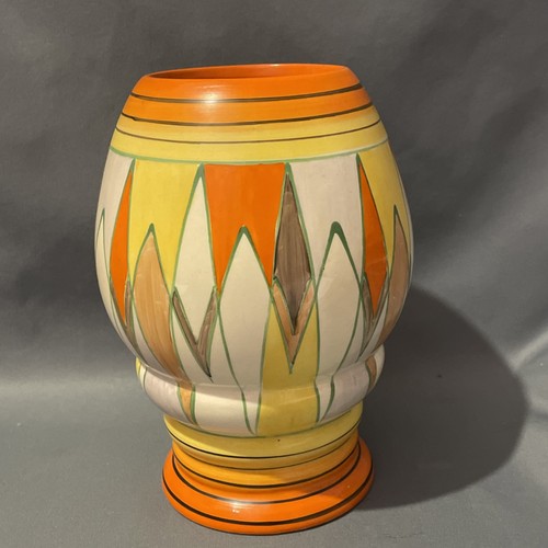 Clarice cliff sungold vase - clarice,