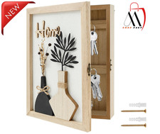 Hanging Wooden Key Cabinet
