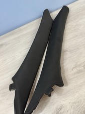 Volvo V70 Mk2 Front Left And Right A Pillar Trim Pair In Black Colour Trim Cloth