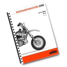GERMAN LANGUAGE - KTM 2008 -
