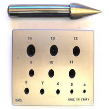 Oval Collet Block & Punch for