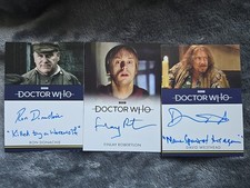 3x Different Doctor Who
