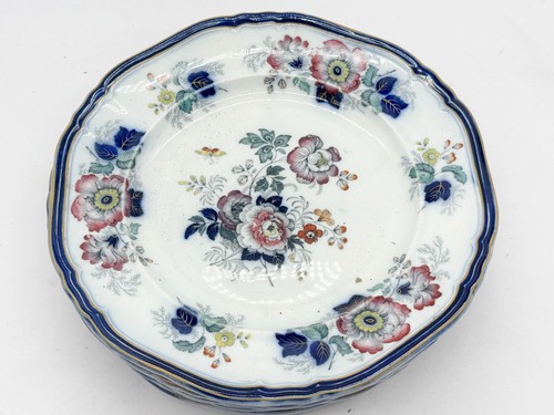 Antique floral w ironstone - antique,