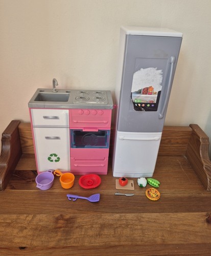Barbie dolls kitchen - kitchen, playset