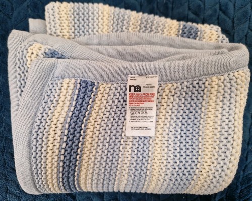 Mothercare blue blanket - mothercare,