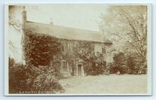 POSTCARD LEICESTERSHIRE SWITHLAND OLD RECTORY LARGE HOUSE REAL PHOTO RPPC