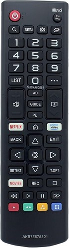 Akb75675301 remote replaced - akb75675301,