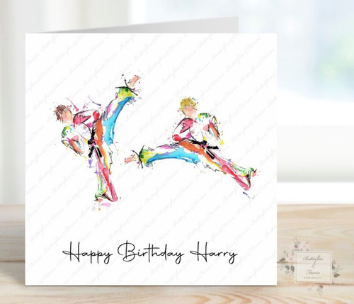 Personalised male martial arts - male,