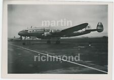 Pan American Lockheed Constellation Small Original Photo, HE894