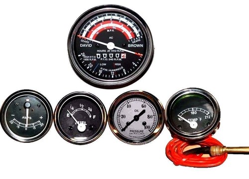 David brown tractor - david, tachometer