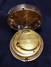 George III Silver Pair Cased