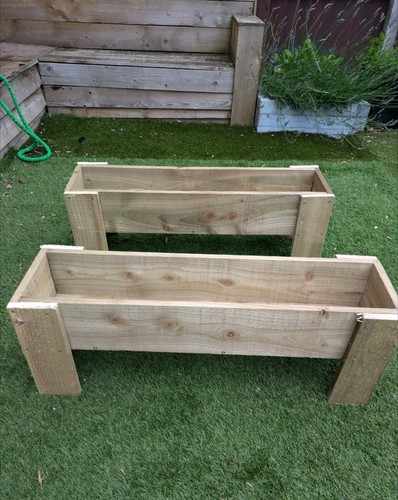 120cm garden wooden - garden, planter