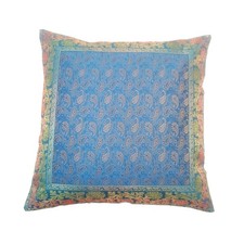 16X16 Inch Banarasi Turquoise