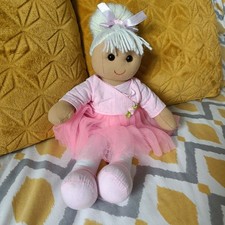 Powell Craft  Beautiful Traditional Large Rag Doll Ballerina Ballet Dancer 45cm