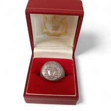 Liverpool Football Club Ring In Red Ring Storage Box Measures 1.5 cm Across