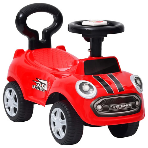 Walplus red step car - walplus,