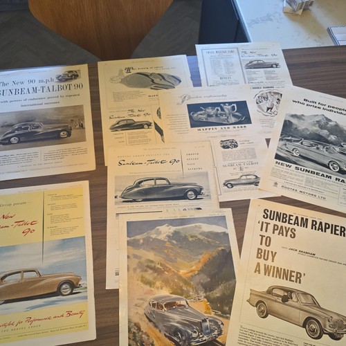1945 1960 sunbeam - x9,, sunbeam-talbot