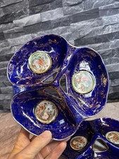 2 Vintage Empire Ware Blue &