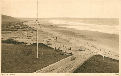 Towyn wales beach coast - towyn,