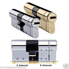 Avocet ABS High Security Euro Cylinder - Anti Snap Lock - TS007 3 Star 