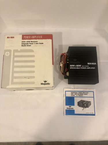 Majestic car amplifier - majestic,