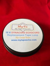 15 X DYNACORD ECHOCORD Tape Echo loops Mini & Super all models 