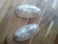 Jaguar MK1 Side Lamp Lens Pair