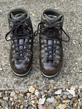 Quality Gronell Italian Made Green Leather Mountaineering Boots EU41 UK8