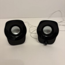 Logitech Z120 Compact PC Stereo Speakers 3.5mm Aux Audio Input/USB Power - White